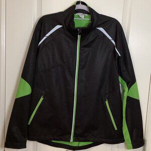 North End Sport Women's Soft Shell Jacket Activewear Reflectors Sports Size L